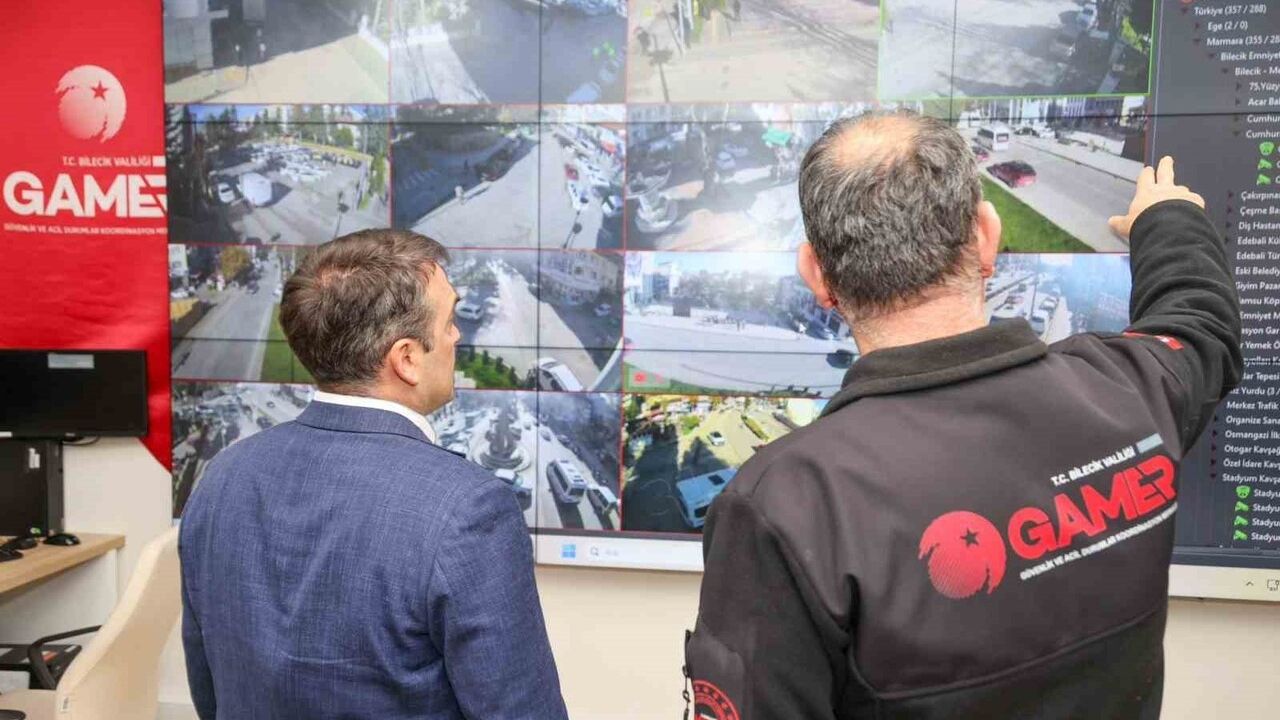 Bilecik Valisi Sözer, 112 ve GAMER İncelemelerinde Bulundu