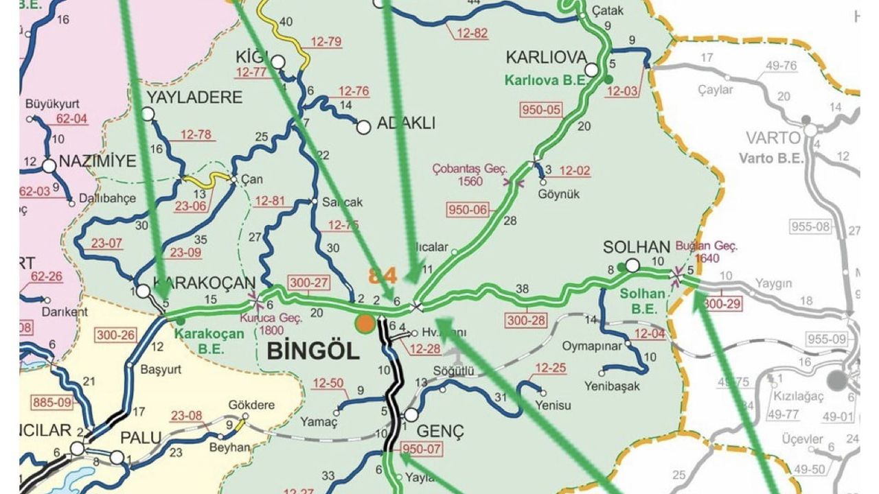 Bingöl'de Yolculuk Kolaylaştı