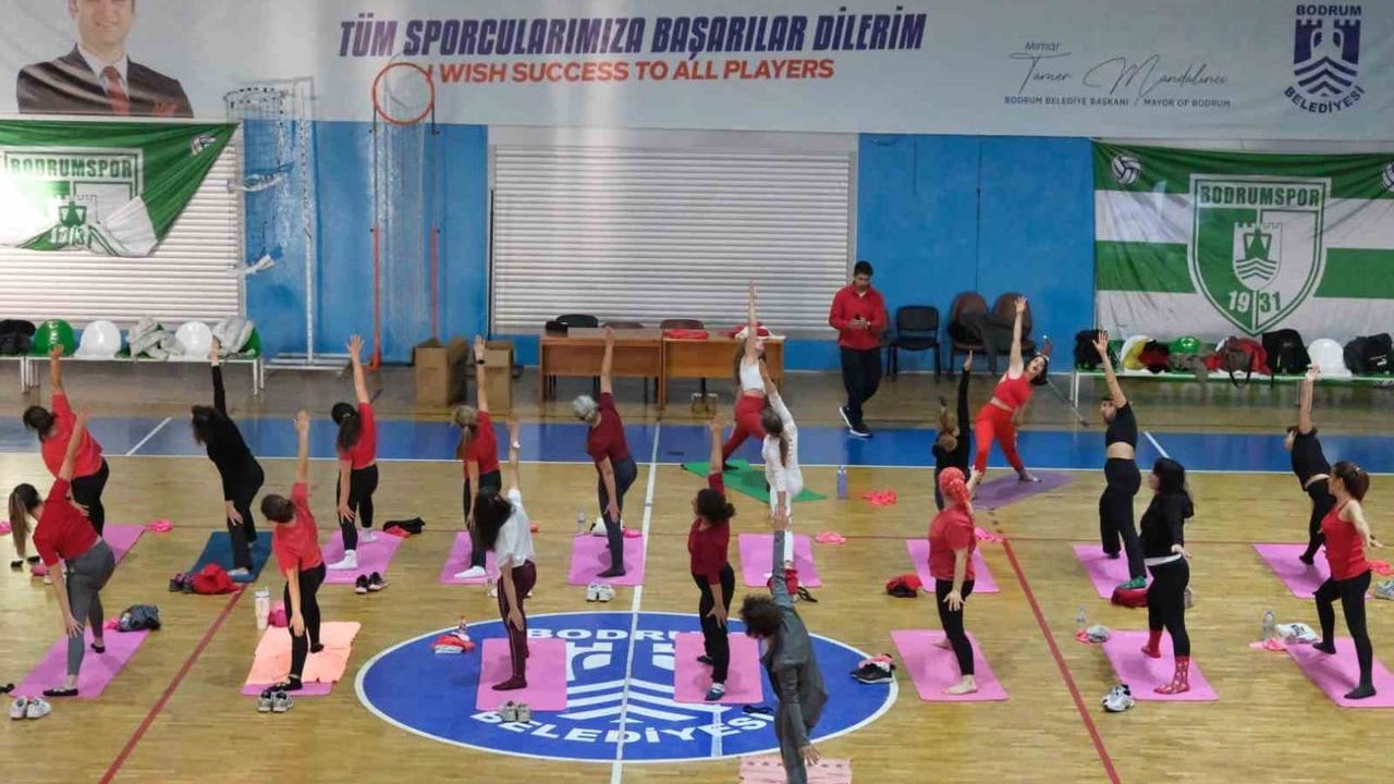 Bodrum’da 2025 Yılı Pilates ve Yoga Etkinliği Düzenlendi