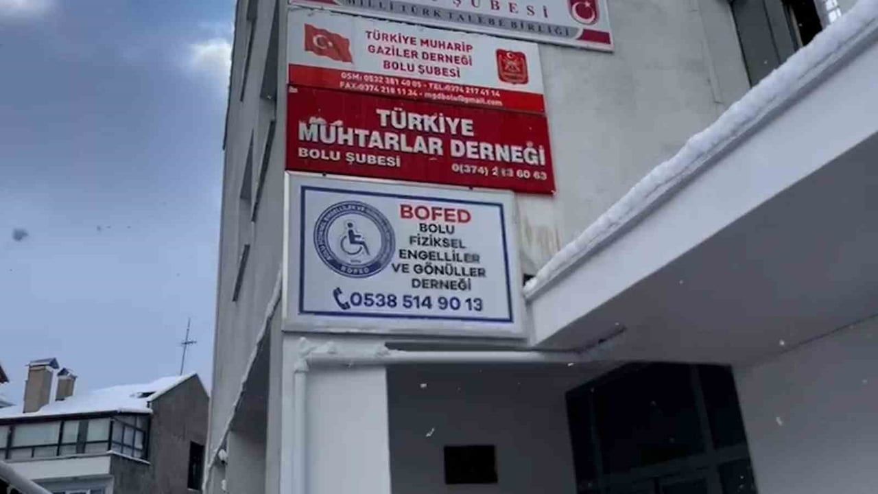 Bolu'da Engelliler Derneğinin Eşyaları Hırsızlar Tarafından Çalındı