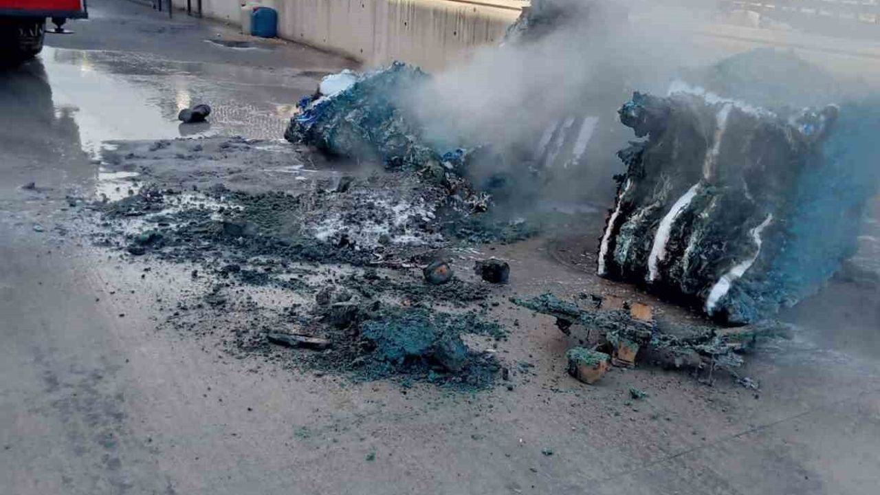 Bolu'da Fabrika Yangını Kontrol Altına Alındı