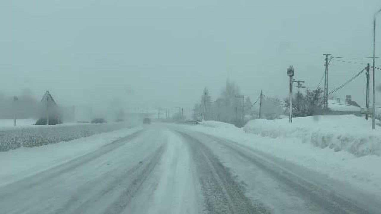 Bolu Dağı'nda Ağır Tonajlı Araçlara Geçiş Yasaklandı
