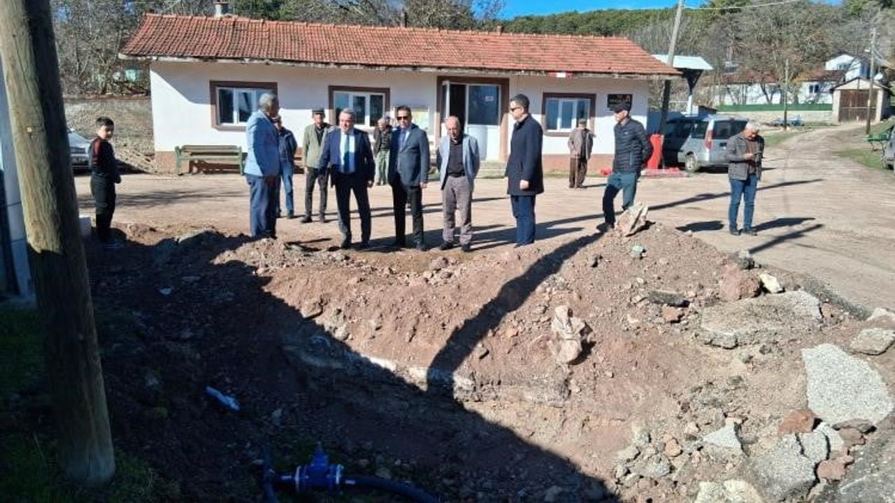 Bozüyük'te İçme Suyu Altyapı Çalışmaları Tamamlandı