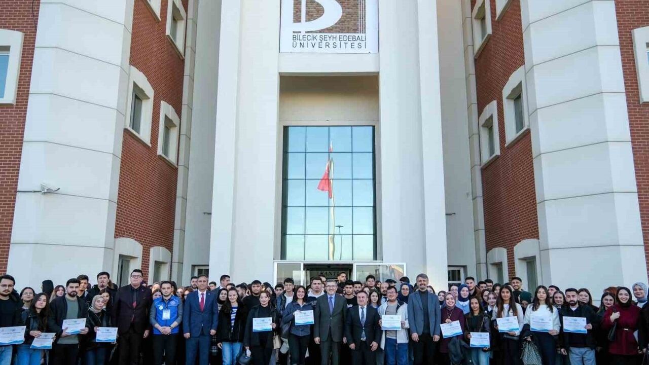 BŞEÜ’de ÜNİDES Sertifika Töreni Düzenlendi