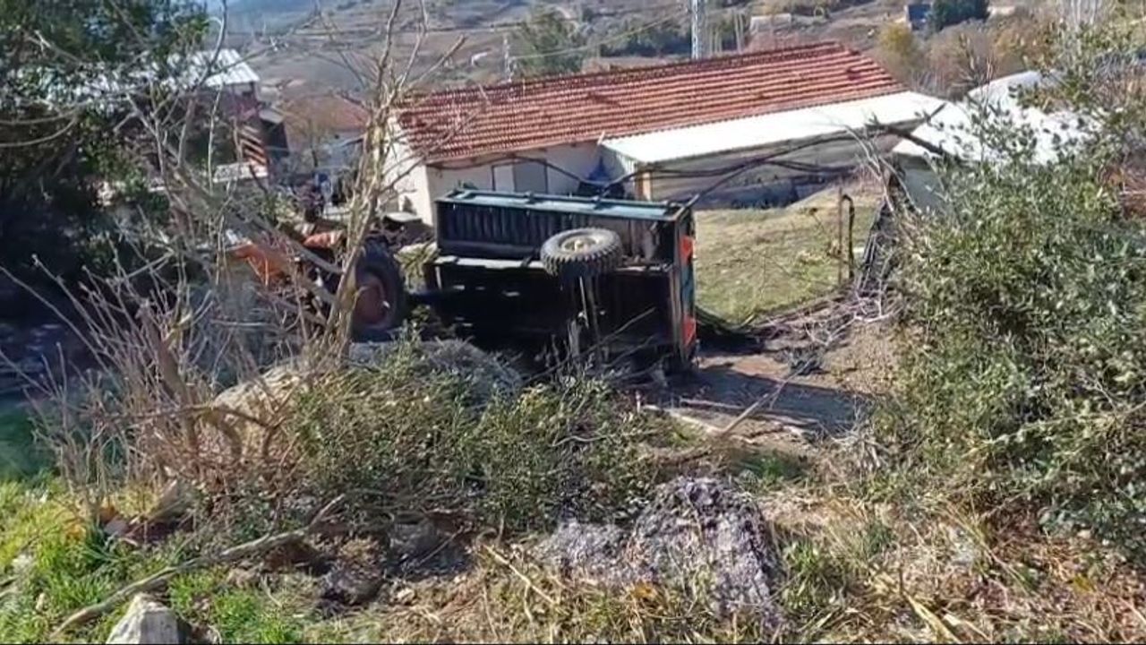 Burdur'da Traktör Kazası: 3 Yaralı
