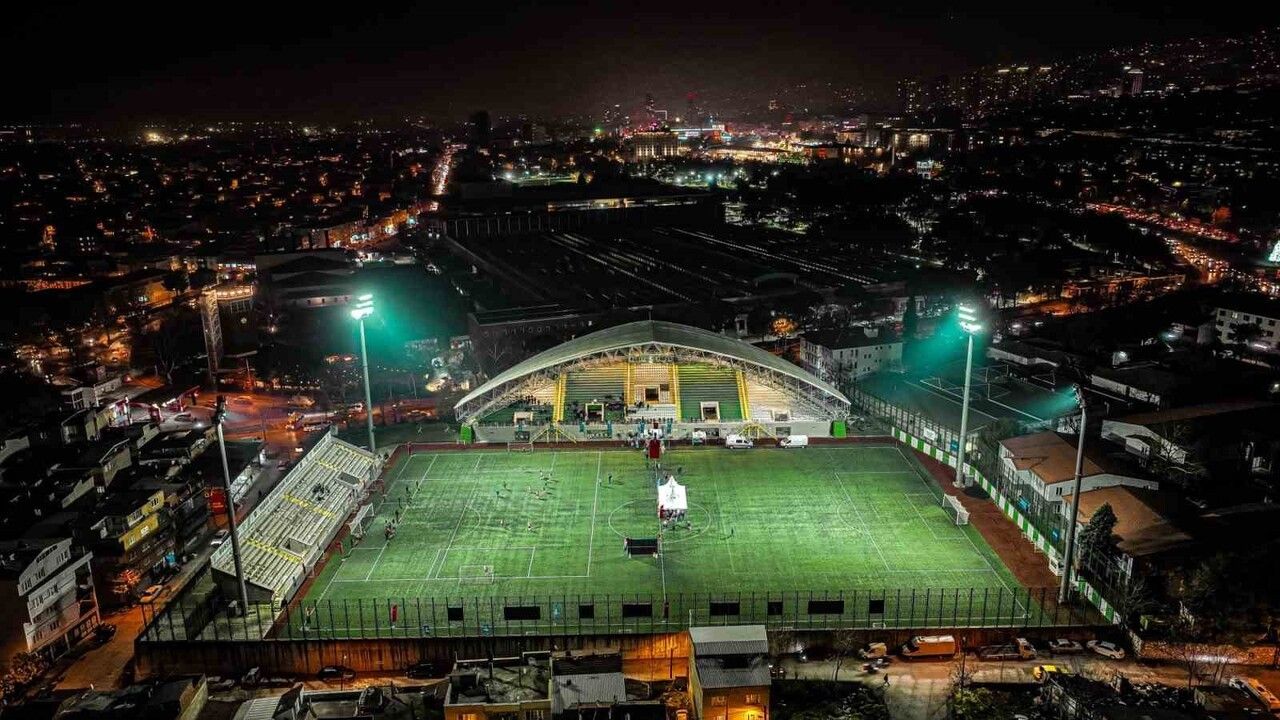 Bursa'da Başkanlık Kupası Futbol Turnuvası Coşkusu