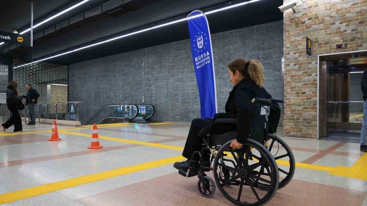 Bursa'da Engellilere Yönelik Empati Parkuru Kuruldu