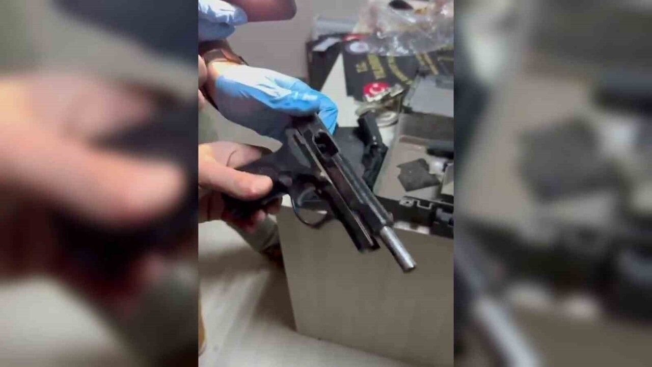 Bursa'da Kaçak Silah Atölyesine Operasyon