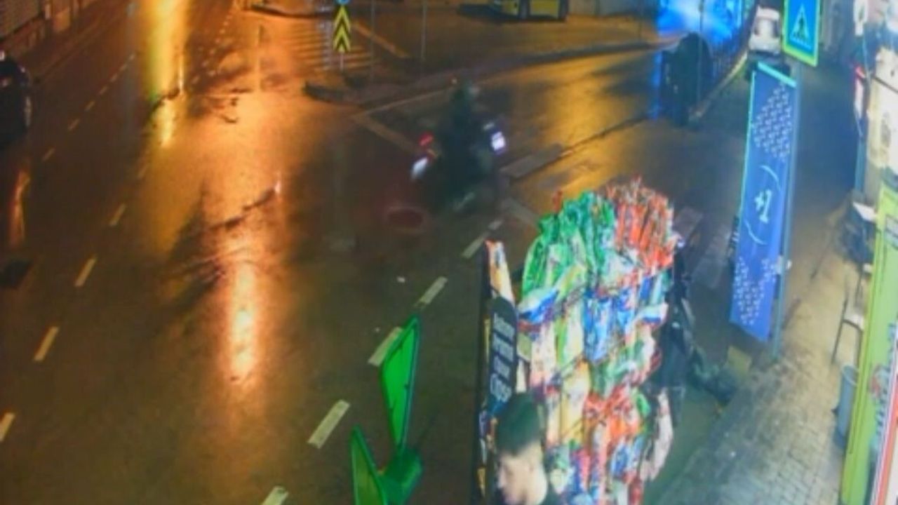 Bursa'da Motosiklet Kazası