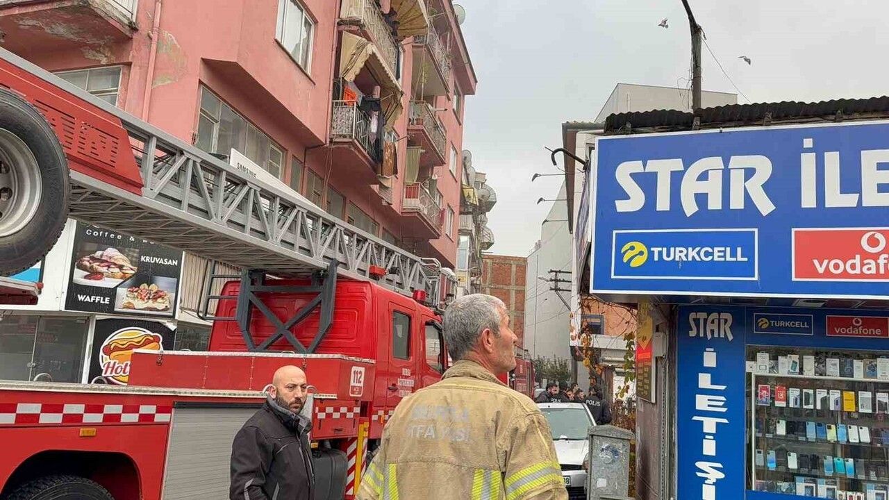 Bursa'da Pide İmalathanesinde Yangın Panik Yarattı