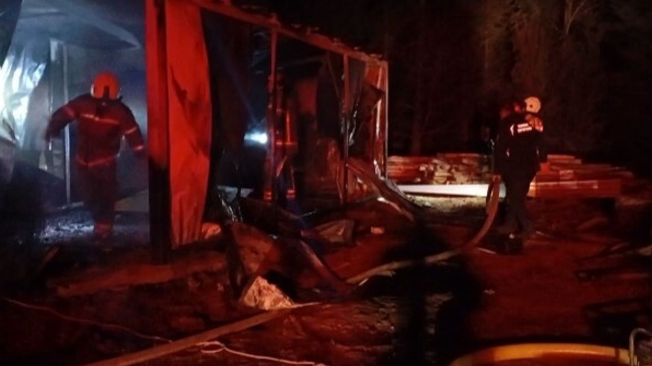 Bursa'da Unutulan Sigara İmariti Yangına Neden Oldu