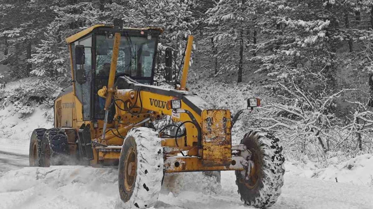 Bursa'da Yoğun Kar Hayatı Olumsuz Etkiliyor