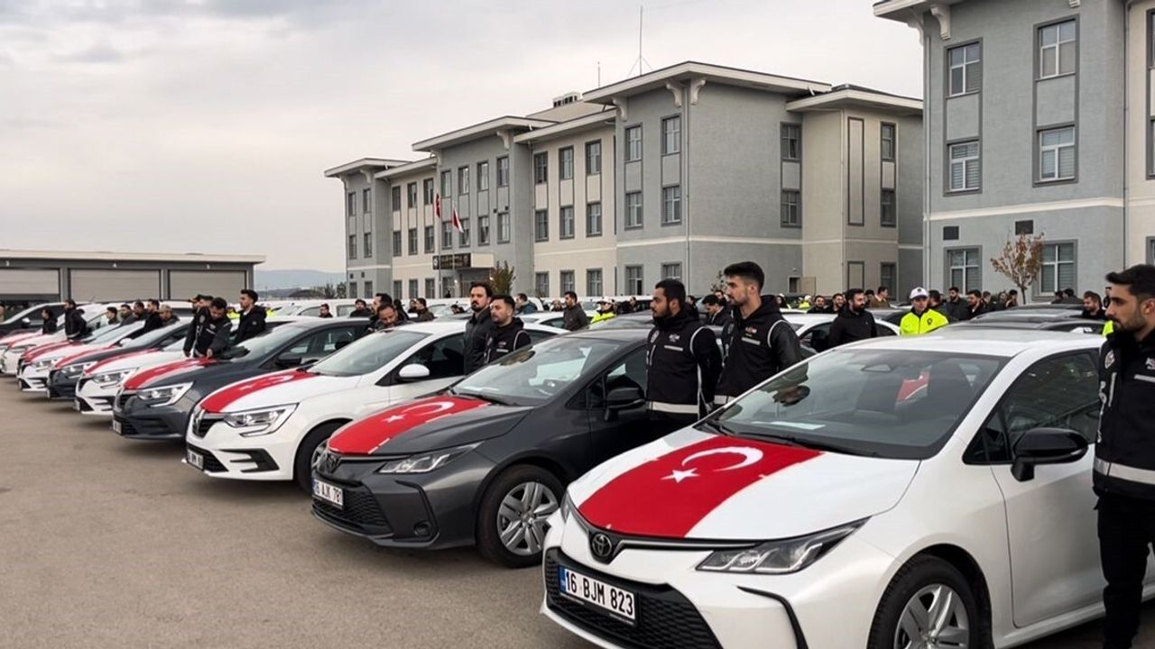 Bursa Emniyeti Araç Filolarını Güçlendiriyor