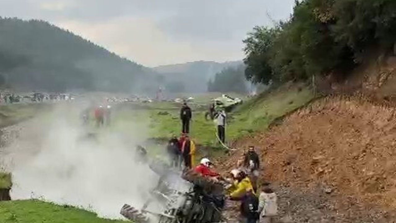 Bursa Off-Road Yarışında Kazaya Neden Olan Anlar