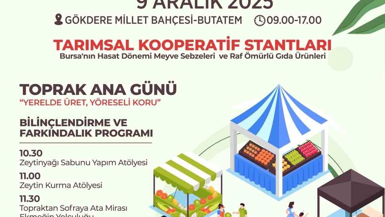 Bursa Tarım Şenliği ile Yerel Lezzetler Tanıtılıyor