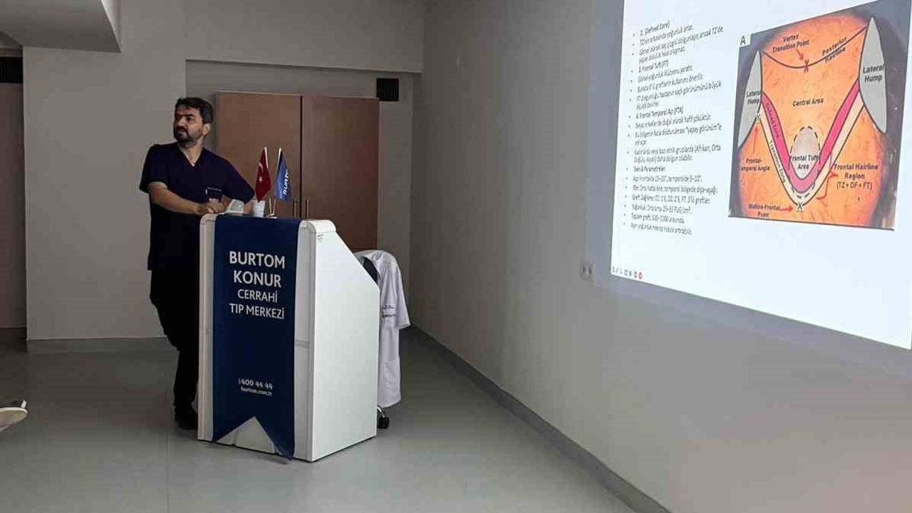 BURTOM Saç Ekiminde Eğitim Merkezine Dönüştü