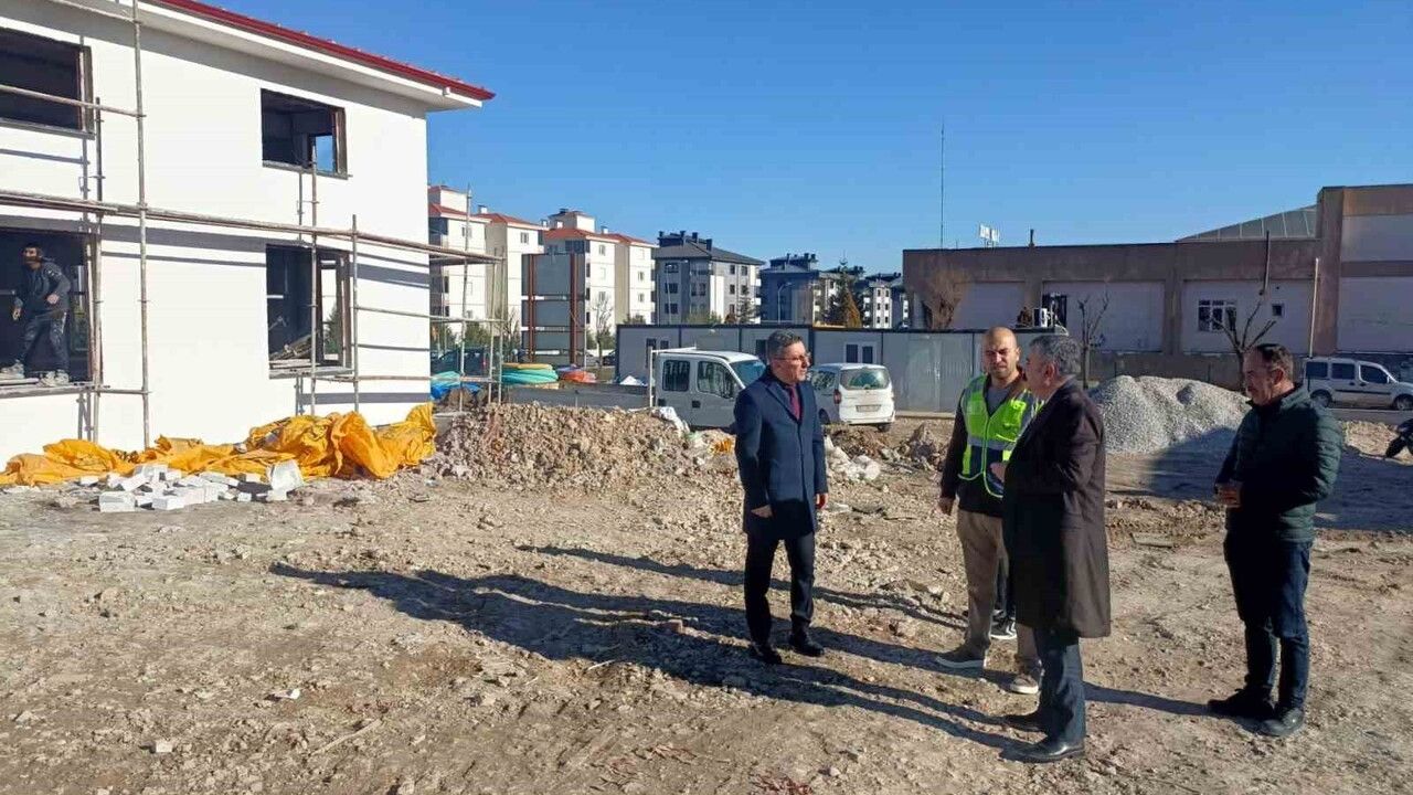 Cafer Güven Huzurevi ve Engelsiz Yaşam Merkezi İnşaatı Devam Ediyor