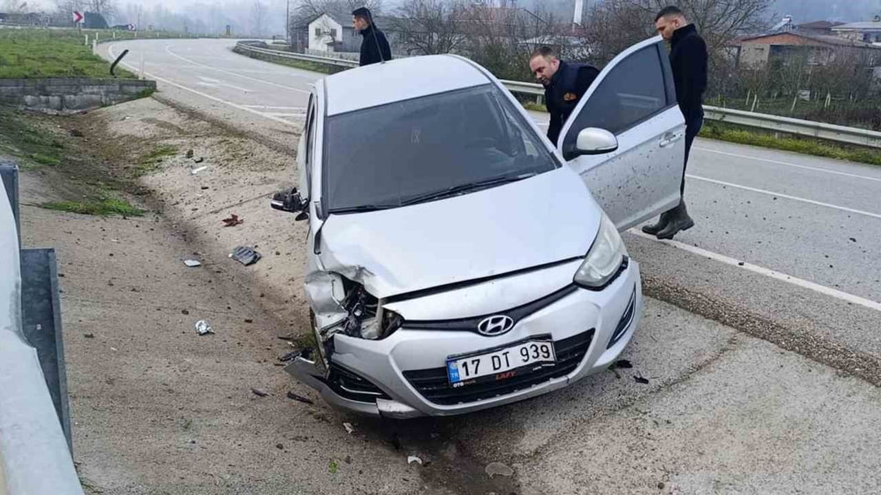 Çan'da Trafik Kazası: 1 Kişi Yaralandı