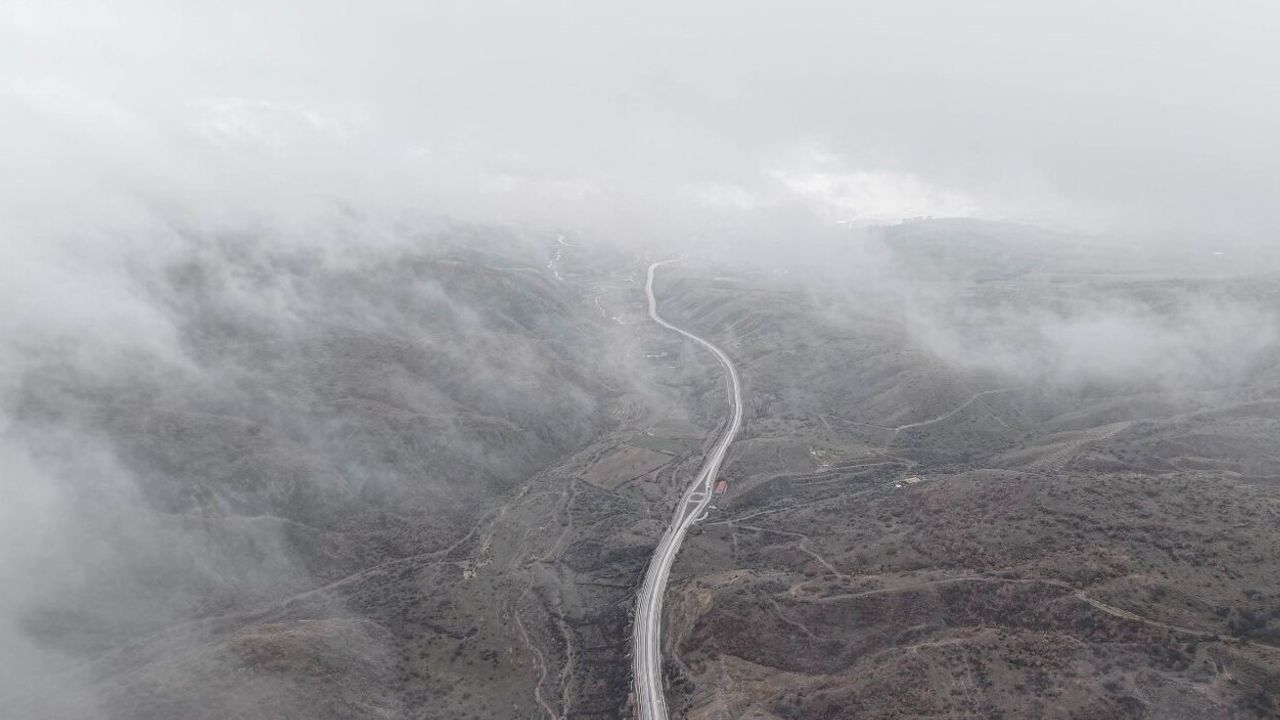 Çankırı'da Sis Etkisi