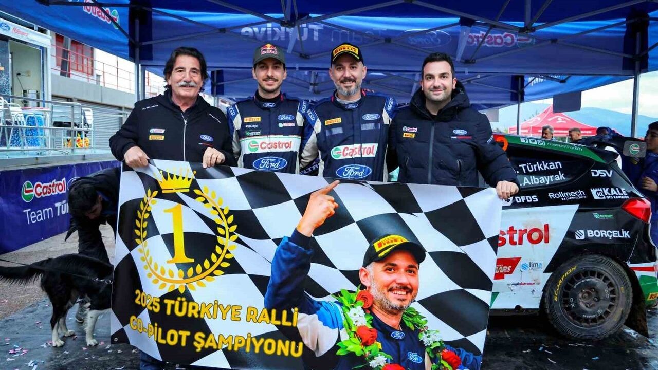 Castrol Ford Team Türkiye 2025 Ralli Şampiyonası'nda Zirveye Yerleşti