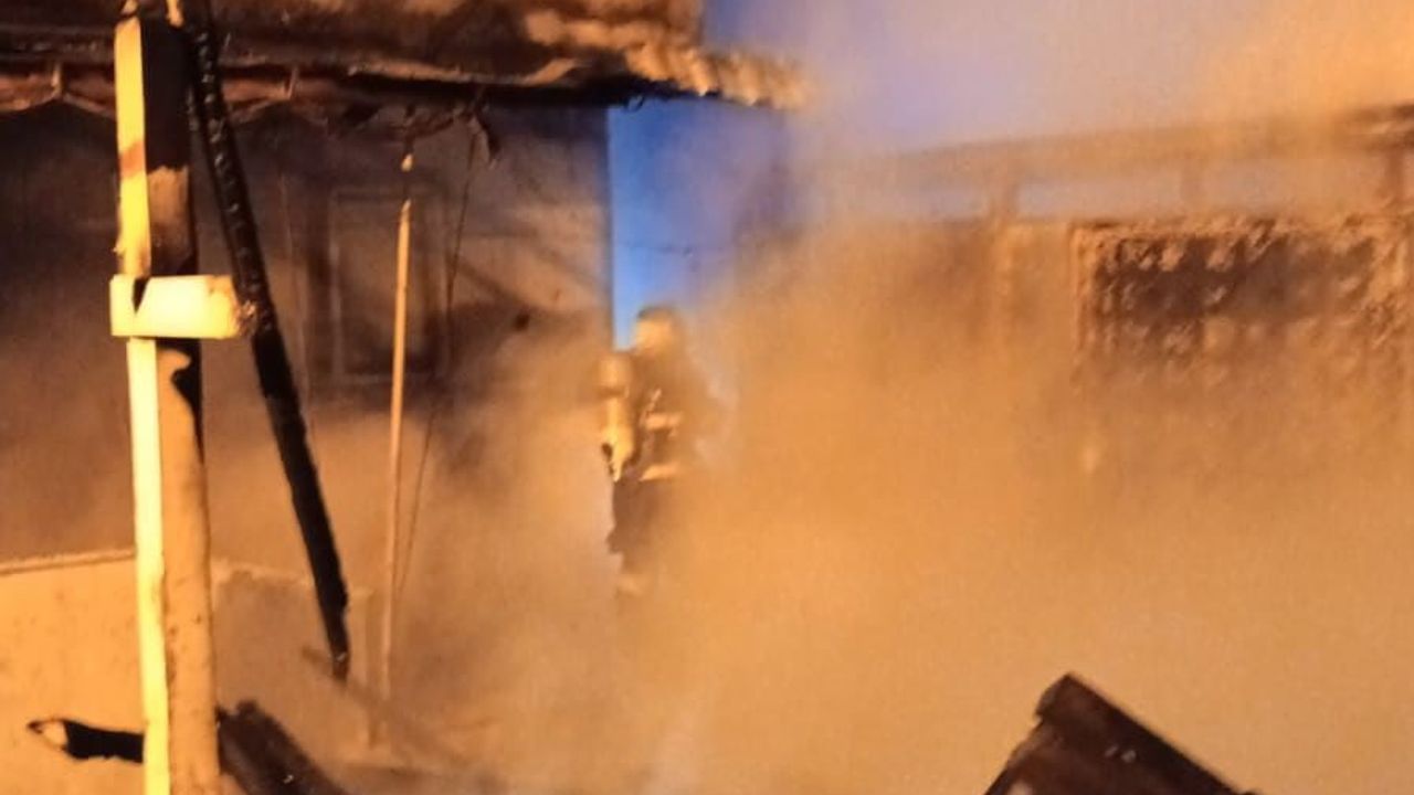 Çaycuma'da Yangın Paniği: Kazan Dairesinden Eve Sıçradı