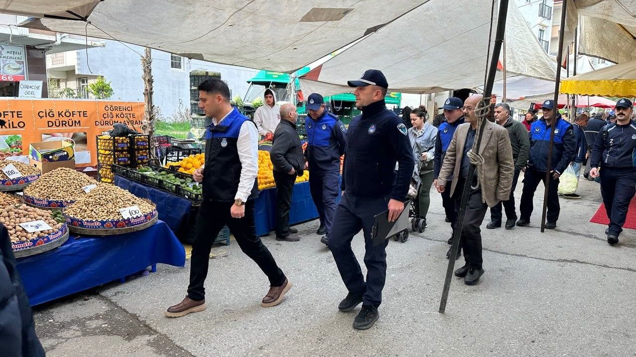 Çayırova'da Semt Pazarlarında Fiyat ve Tartı Denetimi