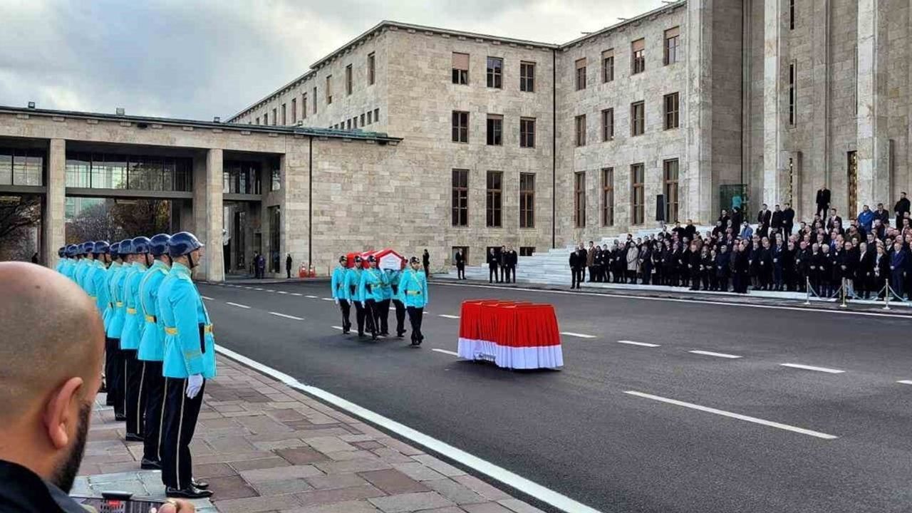 Cemal Öztürk İçin TBMM'de Tören Düzenlendi