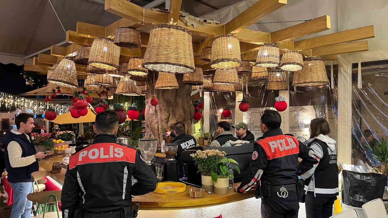 Çeşme'de Yılbaşı Öncesi Eğlence Mekanlarına Denetim