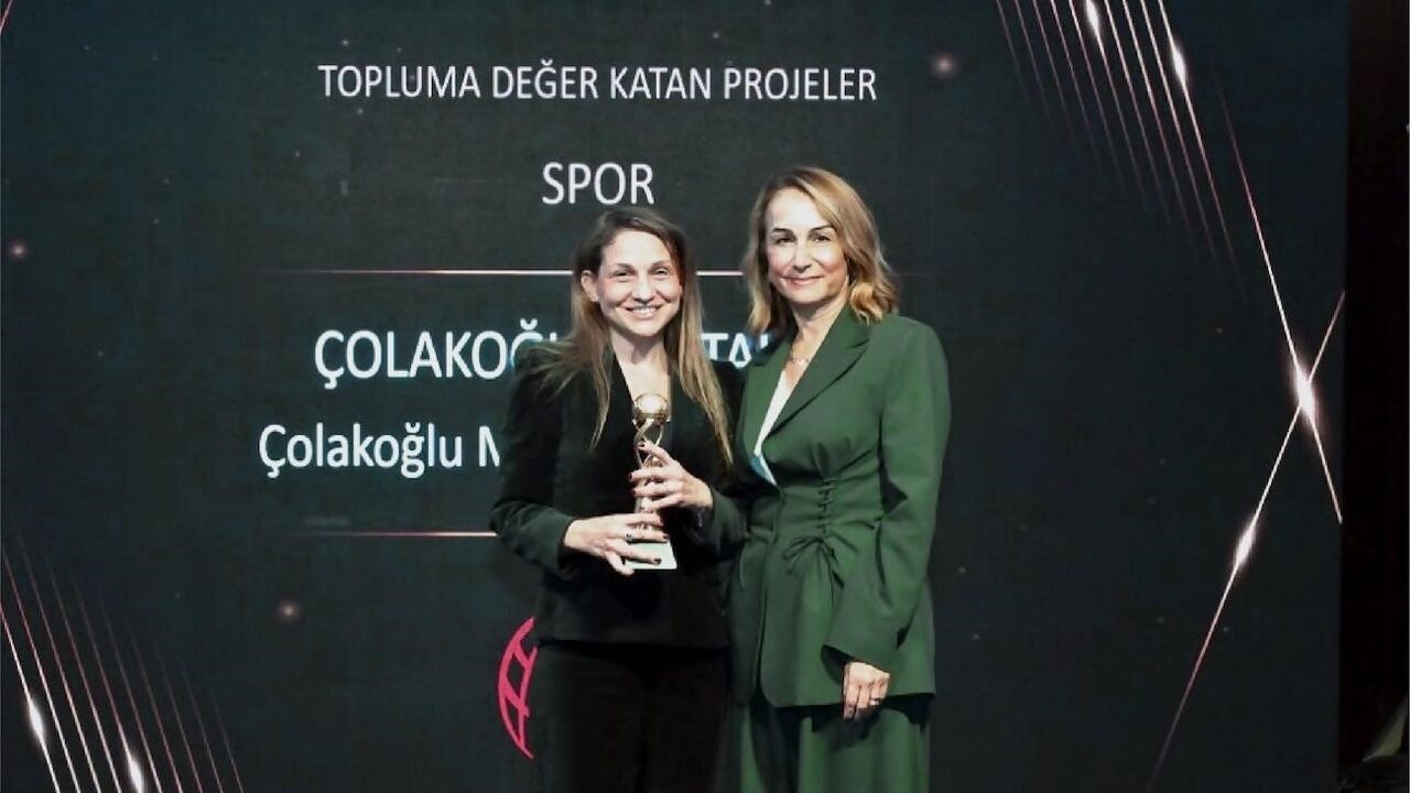 Çolakoğlu Metalurji Spor Kulübü'ne Toplumsal Fayda Ödülü