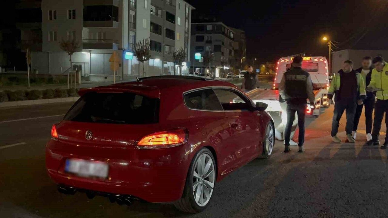 Çorlu'da Gürültülü Abart Egzoz Cezası Uygulandı