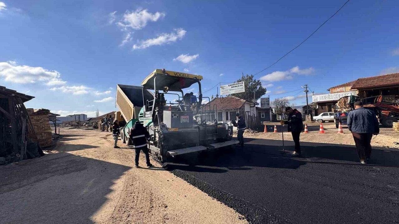 Çorum'da Yeni Bir Bağlantı Yolu Açıldı