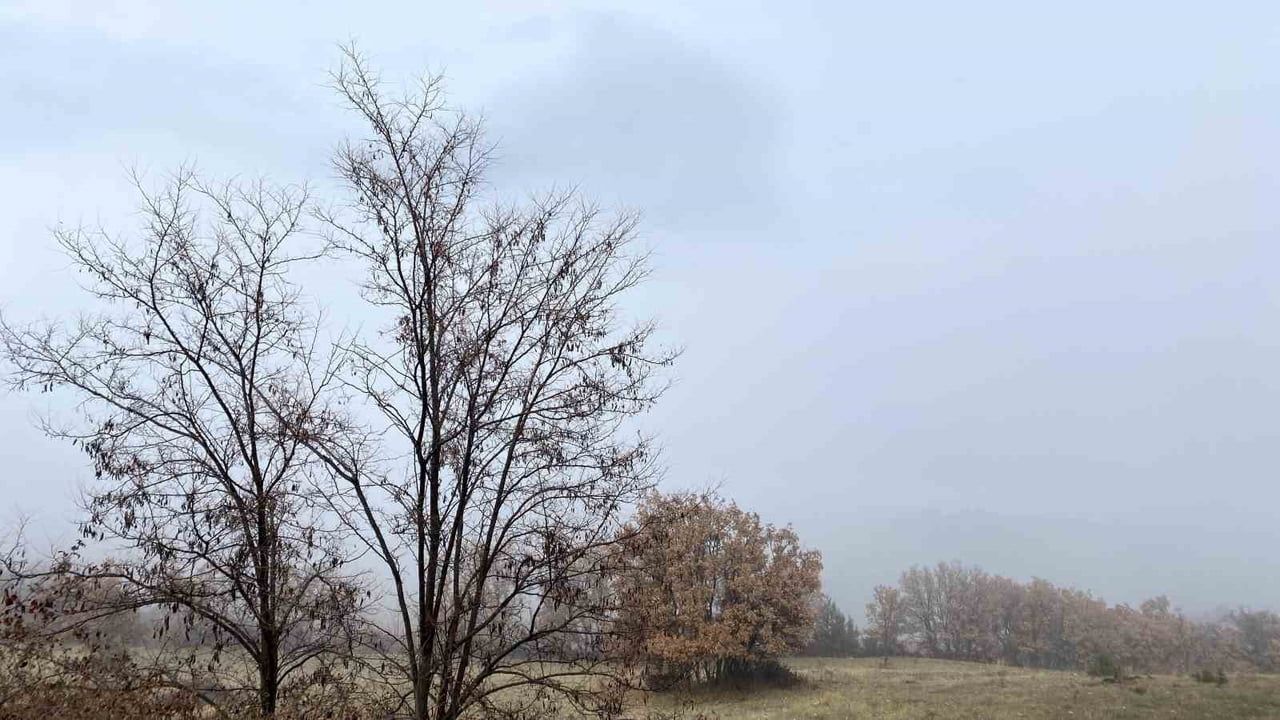 Çorum'da Yoğun Sis Etkisi
