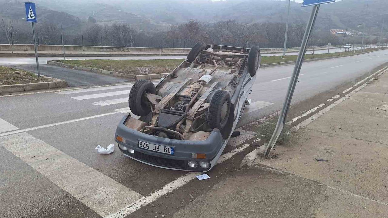 Çorum İskilip'te Trafik Kazası: 1 Yaralı