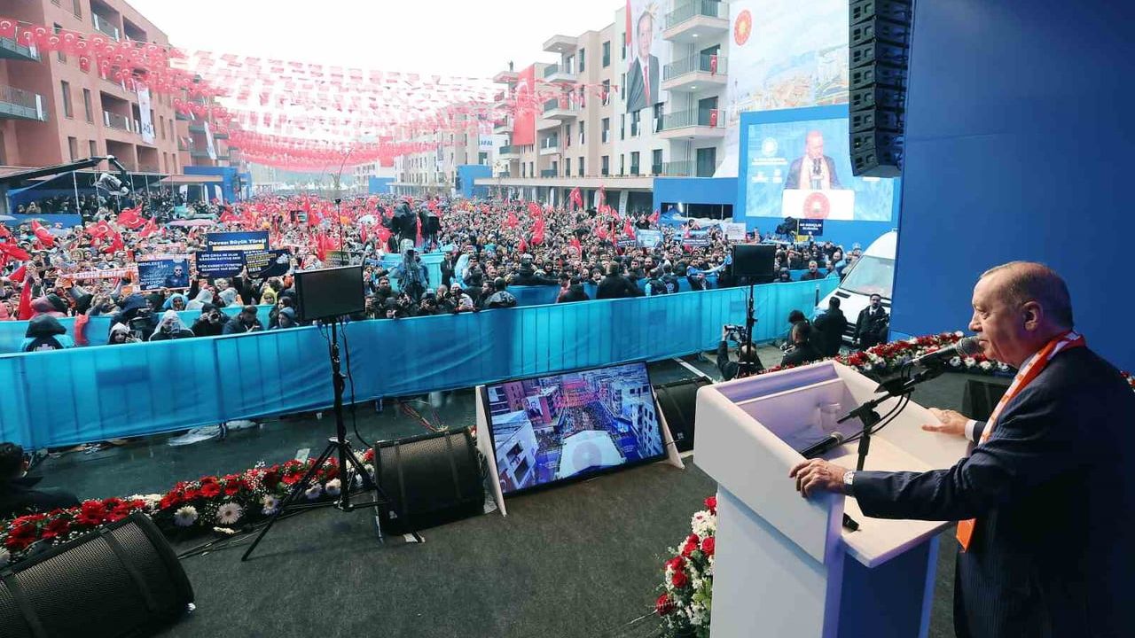 Cumhurbaşkanı Erdoğan Antakya'da 455.000. Afet Konutunu Teslim Etti