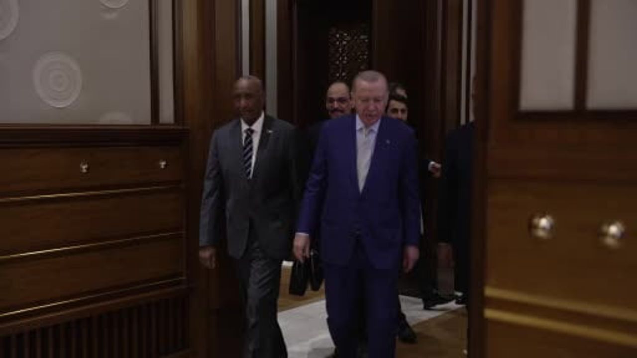 Cumhurbaşkanı Erdoğan, Sudan Lideri El Burhan ile Mücadele Gösterdi