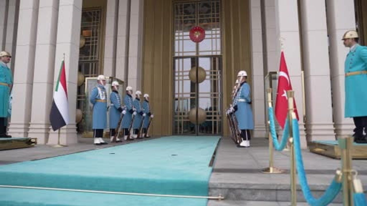 Cumhurbaşkanı Erdoğan, Sudanlı Lider El Burhan'ı Ağırladı