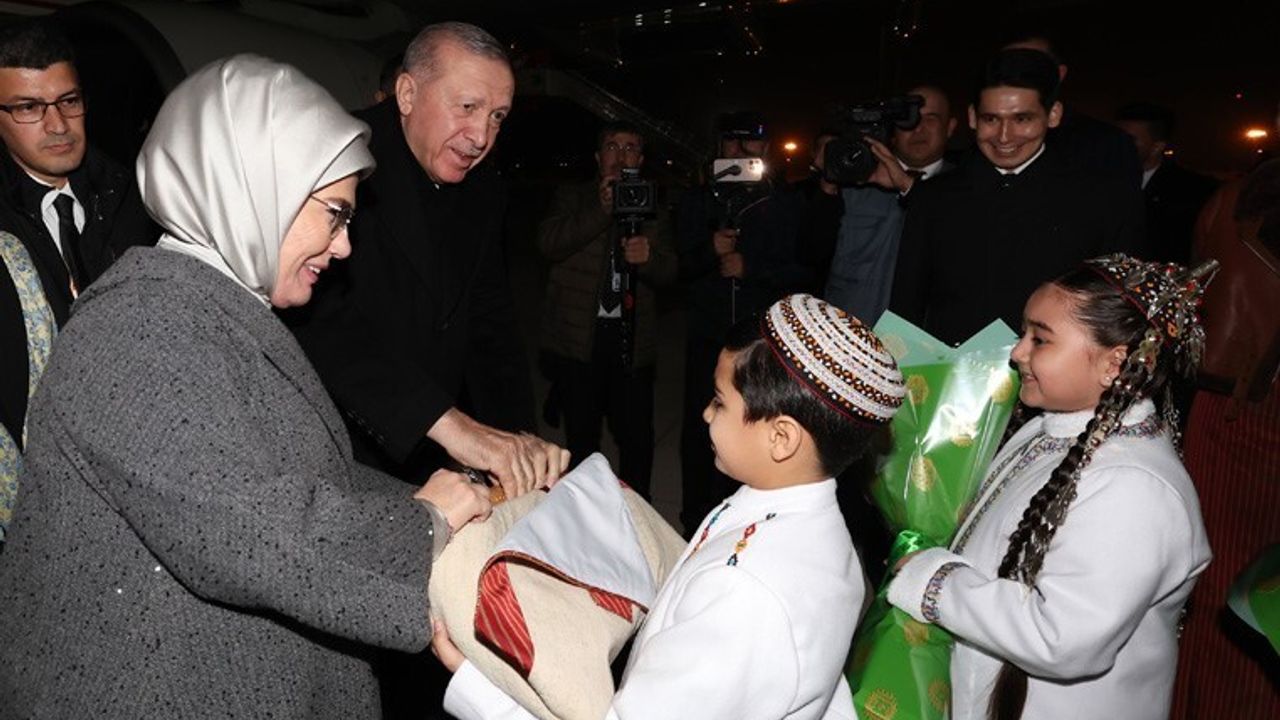 Cumhurbaşkanı Erdoğan Türkmenistan’da Barış Forumu'na Katıldı