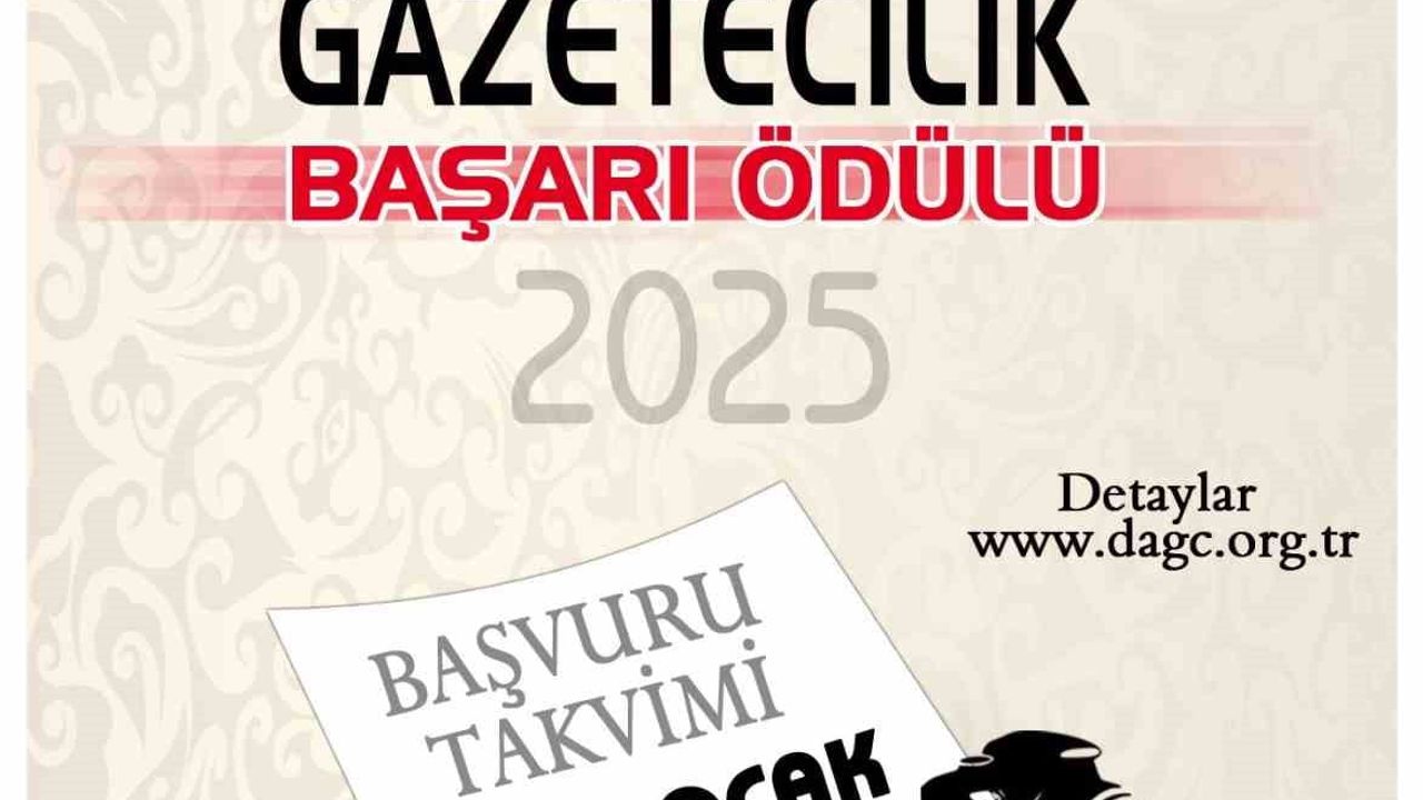 DAGC 2025 Gazetecilik Başarı Ödülleri Başladı