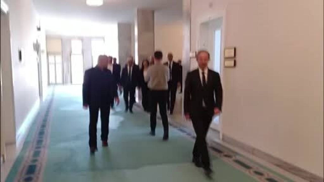 DEM Parti Heyeti, MHP Lideri Bahçeli'yi Ziyaret Etti