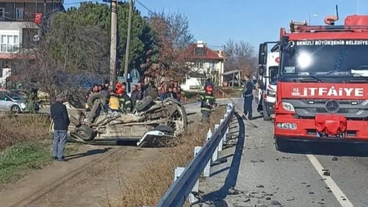 Denizli'de Talihsiz Kaza: Yaşlı Sürücü Hayatını Kaybetti