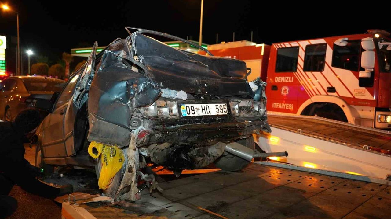 Denizli'de Zincirleme Trafik Kazasında Bir Kişi Hayatını Kaybetti