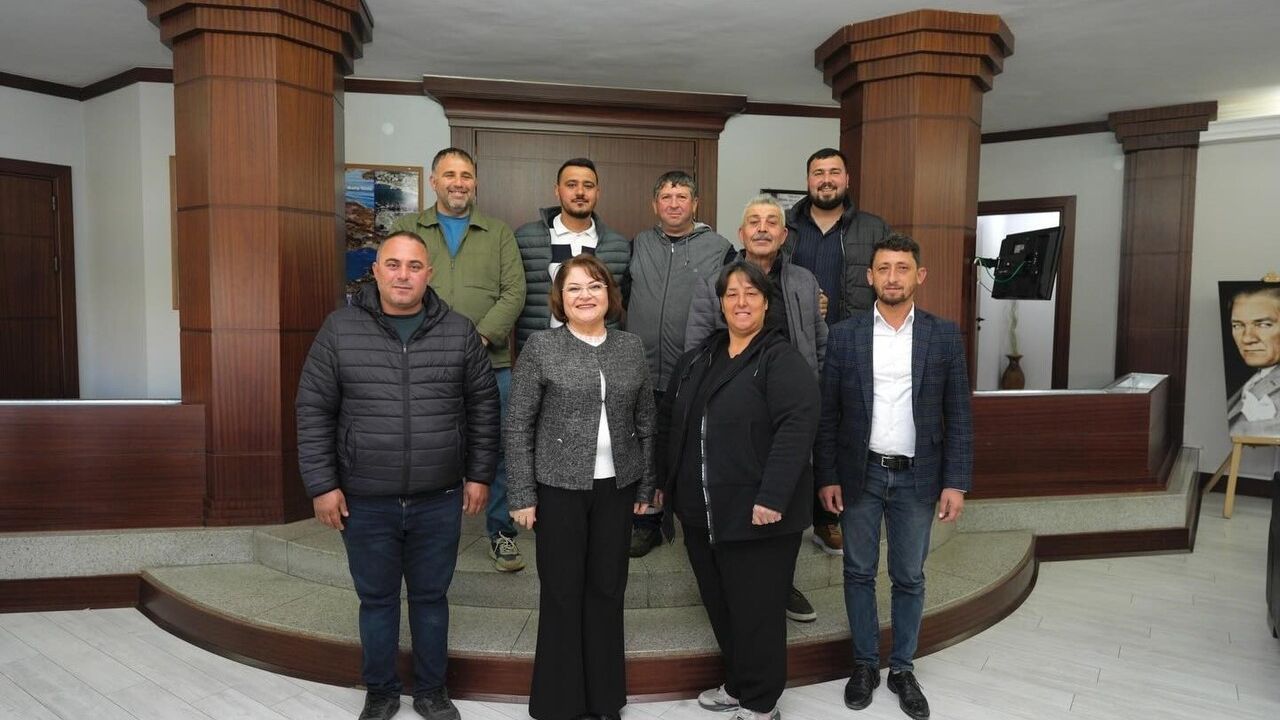 Didim'de Pazar Esnafı ile Bir Araya Geldi