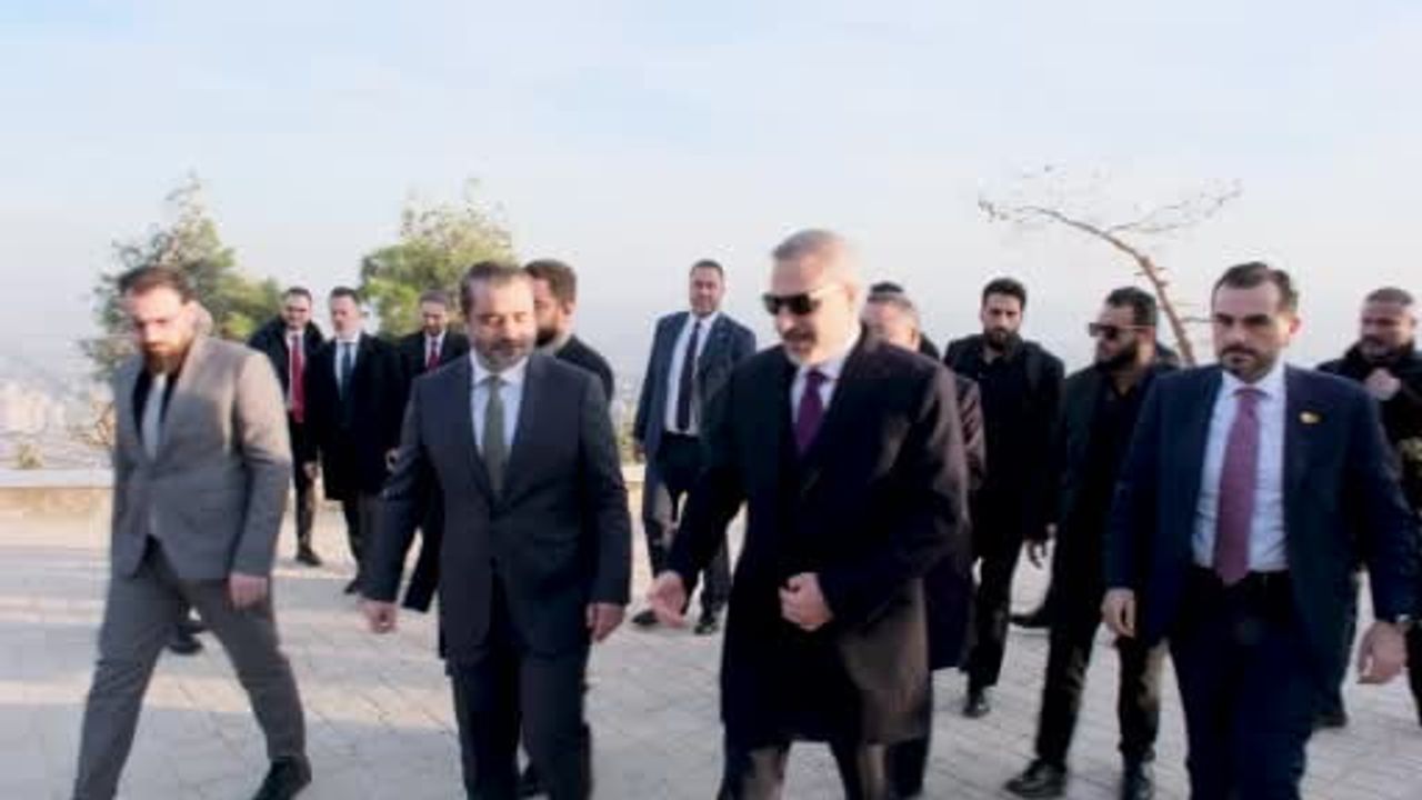 Dışişleri Bakanı Fidan Kasyun Dağı'ndan Şam'ı İzledi