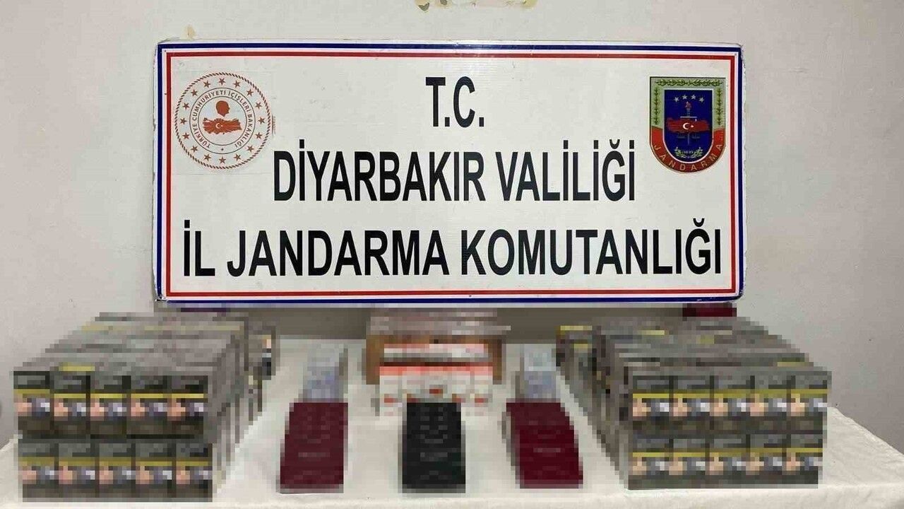 Diyarbakır'da Gümrük Kaçağı Ürün Operasyonu