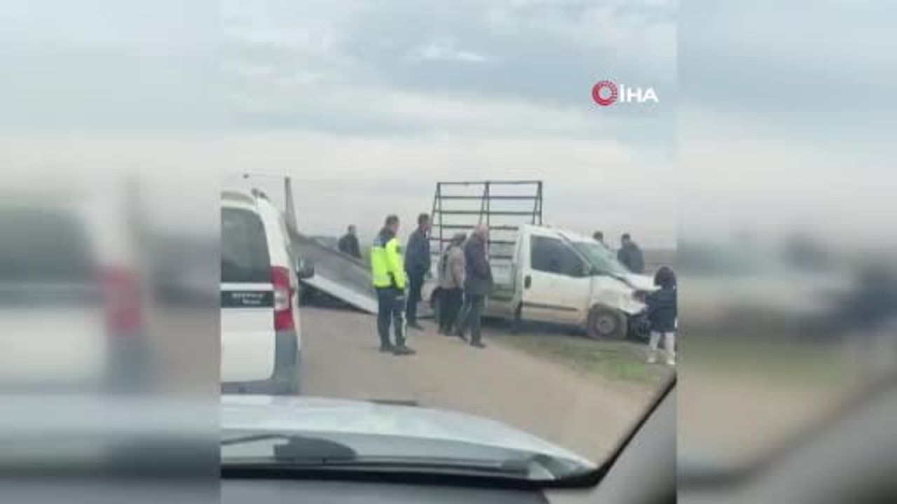 Diyarbakır'da Pikap Kazası: 1 Yaralı