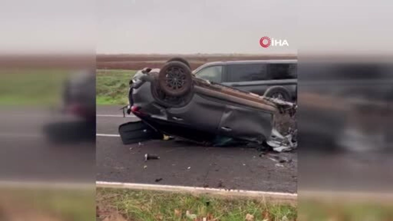 Diyarbakır'da Trafik Kazası: 1 Yaralı