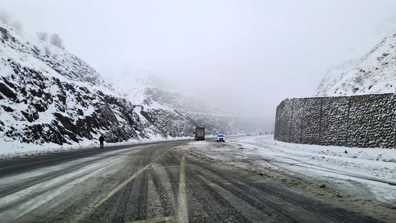 Diyarbakır'da Yoğun Kar Yağışı Etkili Oldu