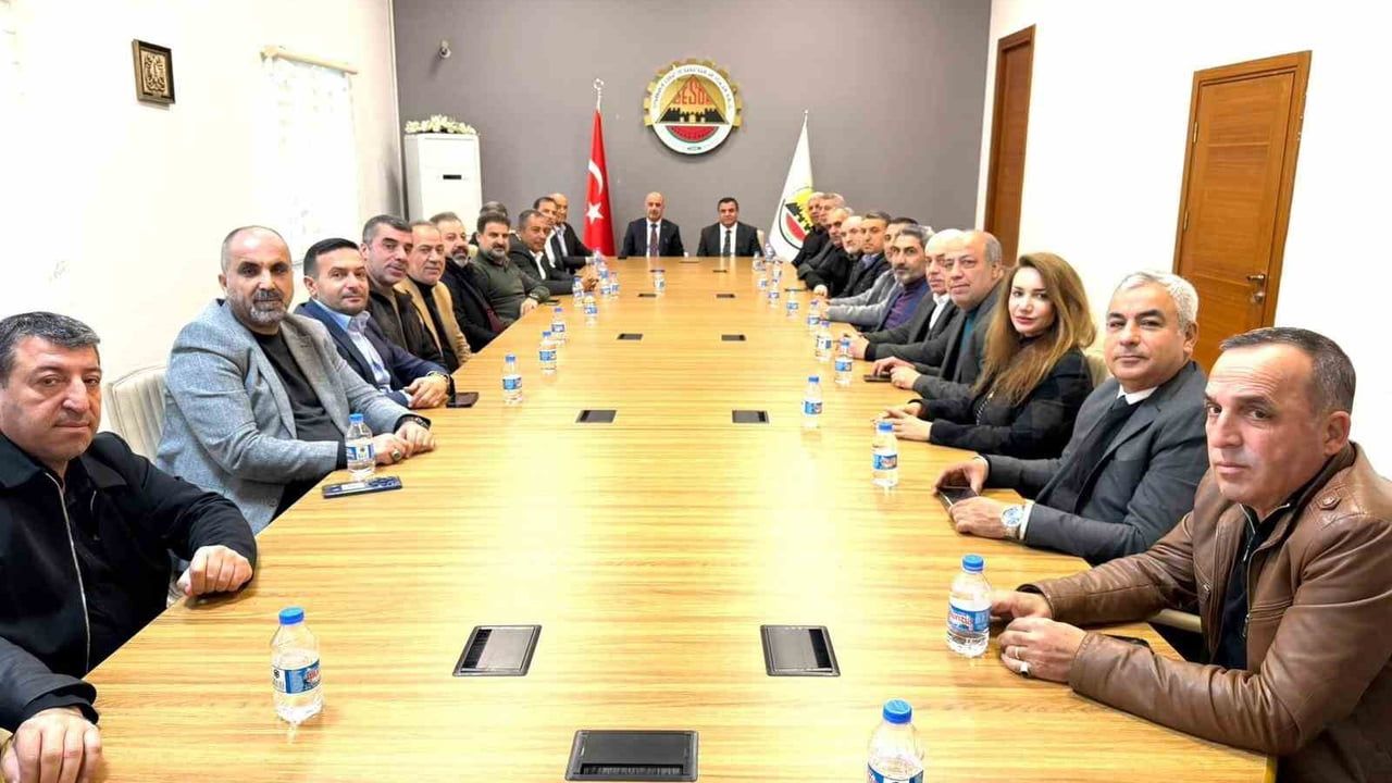 Diyarbakır Emniyet Müdürü Gökduman ve DESOB Başkanı Ebedinoğlu'ndan Güvenlik Toplantısı