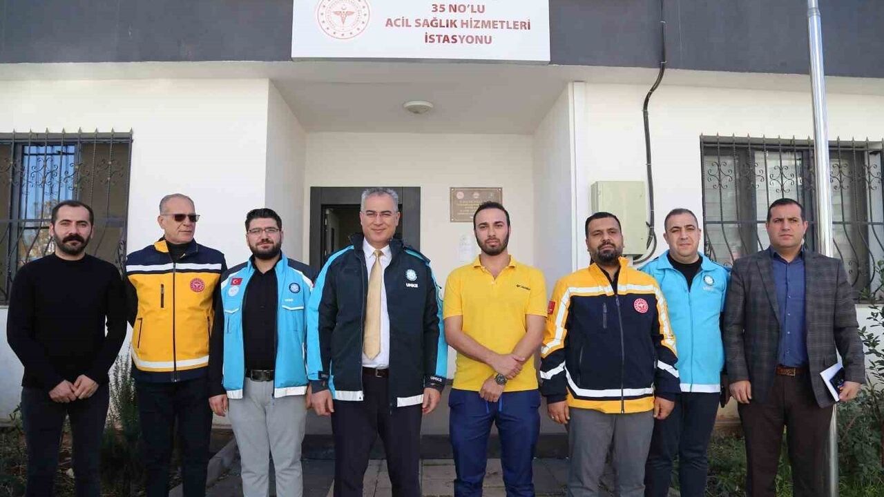 Diyarbakır İl Sağlık Müdürü Acil Çağrı Merkezinde