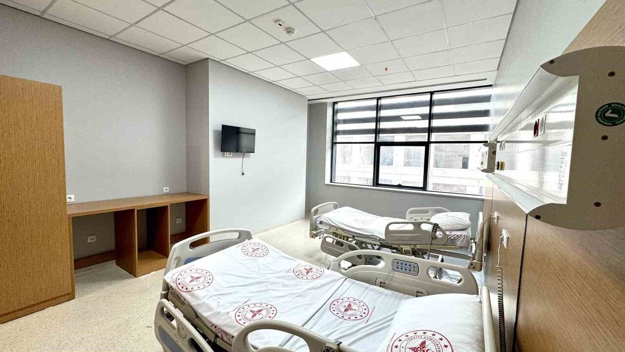 Diyarbakır Kayapınar Şehir Hastanesi'nde Örnek Hasta Odası Tamamlandı